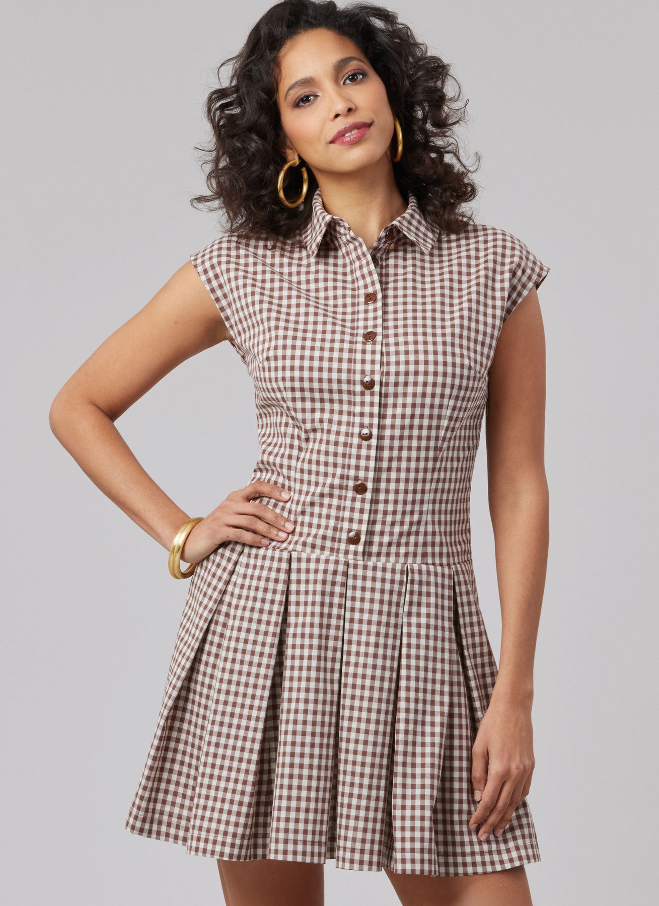 M8576 -McCall's Sewing Pattern Misses' Dress with Sleeve and Length Variations