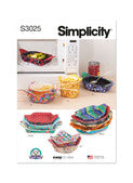 S3025 - Simplicity Sewing Pattern Microwavable Cozies by Carla Reiss Design